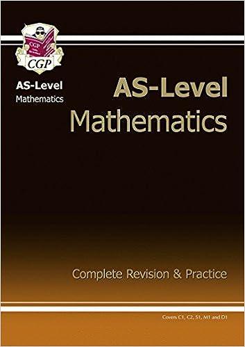 as level mathematics complete revision and practice 1st edition mhr51 1841469882, 978-1841469881