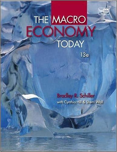 the macro economy today 13th edition bradley schiller, cynthia hill, sherri wall 0077416473, 978-0077416478