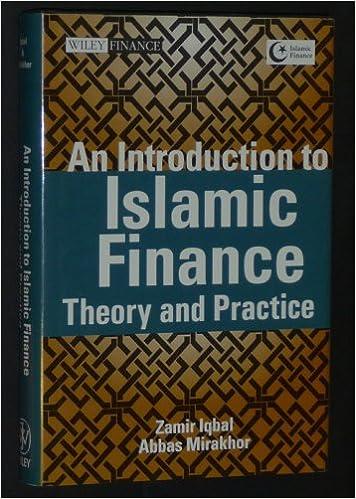 an introduction to islamic finance theory and practice 1st edition zamir iqbal, abbas mirakhor 0470821884,