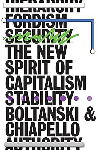 the new spirit of capitalism 1st edition luc boltanski, eve chiapello 9781786633255, 978-1786633255