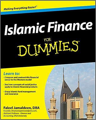 islamic finance for dummies 1st edition jamaldeen 0470430699, 978-0470430699