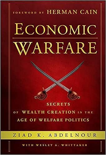 economic warfare secrets of wealth creation in the age of welfare politics 1st edition ziad k. abdelnour,