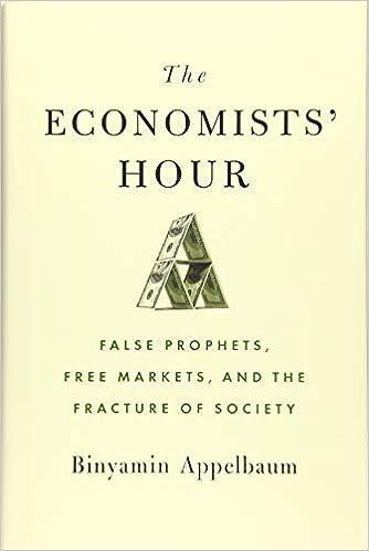 the economists hour false prophets free markets and the fracture of society 1st edition binyamin appelbaum
