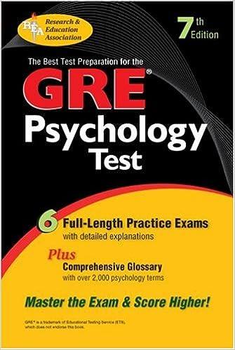 gre psychology test 7th edition r. kellogg, r. pisacreta 0878915990, 978-0878915996