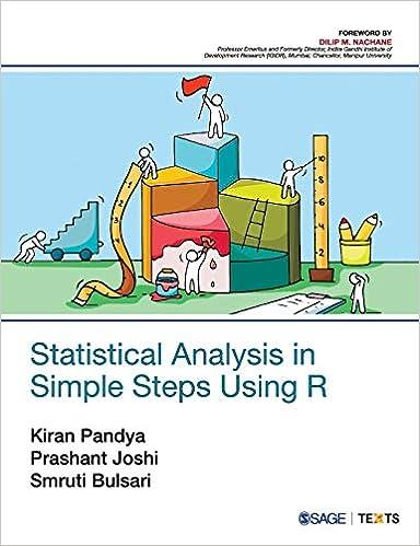 statistical analysis in simple steps using r 1st edition kiran pandya , prashant joshi, smruti bulsari