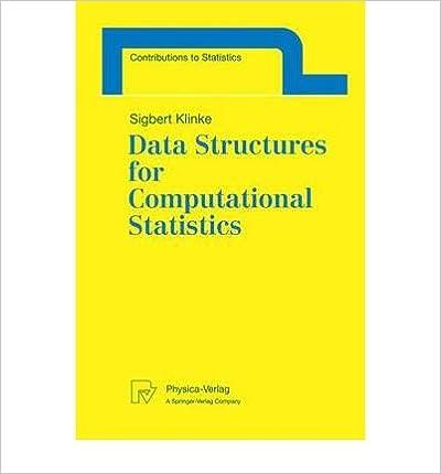 data structures for computational statistics 1st edition sigbert klinke 3642592430, 978-3642592430