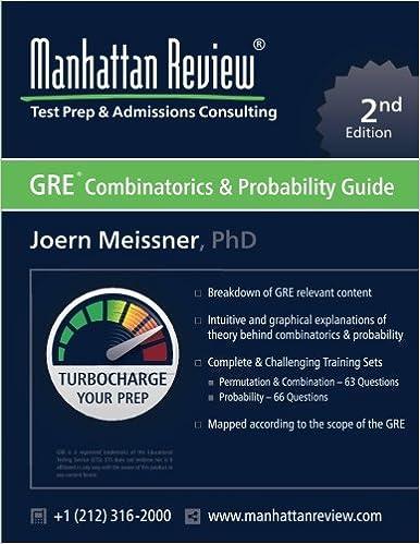 manhattan review gre combinatorics and probability guide 2nd edition joern meissner, manhattan review