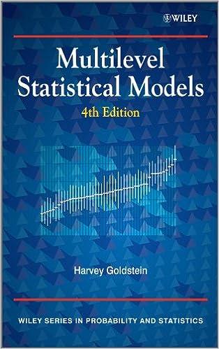 multilevel statistical models 4th edition harvey goldstein 0470748656, 978-0470748657
