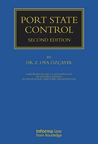 port state control 2nd edition oya Özçayır 1843113287, 978-1843113287