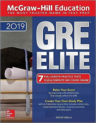 gre elite 2019 2019 edition erfun geula 1260128636, 978-1260128635