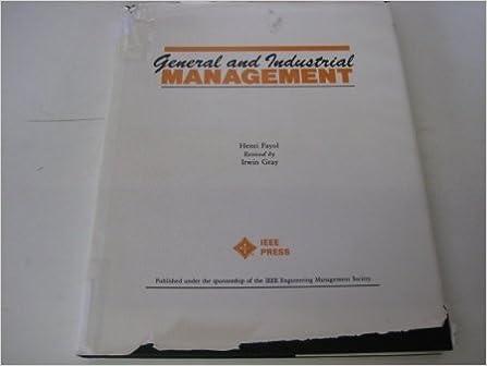 general and industrial management 1st edition henri fayol , irwin gray 0879421789, 978-0879421786