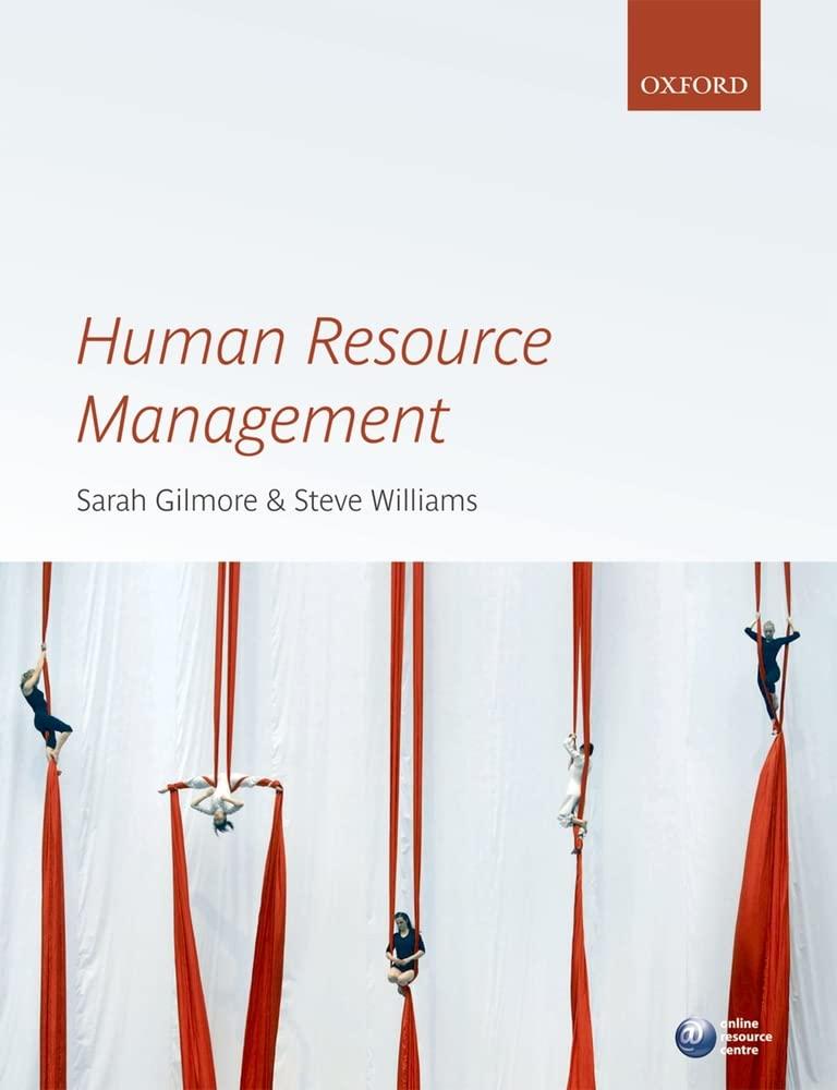human resource management 1st edition sarah gilmore, steve williams 0199539375, 978-0199539376