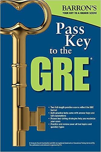pass key to the gre 8th edition sharon weiner green 1438005725, 978-1438005720