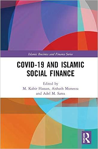 covid 19 and islamic social finance 1st edition m. kabir hassan, aishath muneeza, adel m. sarea 0367639939,