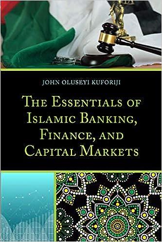 the essentials of islamic banking finance and capital markets 1st edition john kuforiji 1498543863,