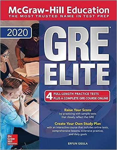 gre elite 2020 2020 edition erfun geula 1260453901, 978-1260453904