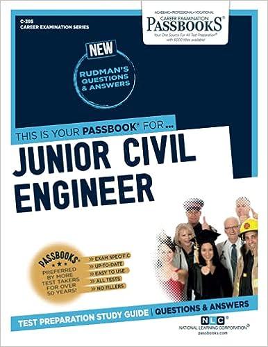 junior civil engineer 1st edition national learning corporation 1731803958, 978-1731803955