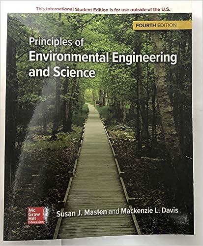 principles of environmental engineering and science 4th edition mackenzie l. davis, susan j. masten ph.d.