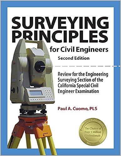 surveying principles for civil engineers 2nd edition paul a. cuomo 1888577940, 978-1888577945