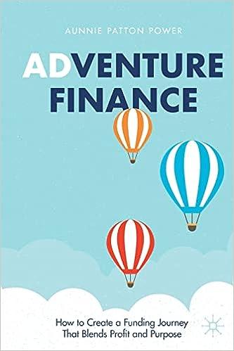 adventure finance how to create a funding journey that blends profit and purpose 2021st edition aunnie patton