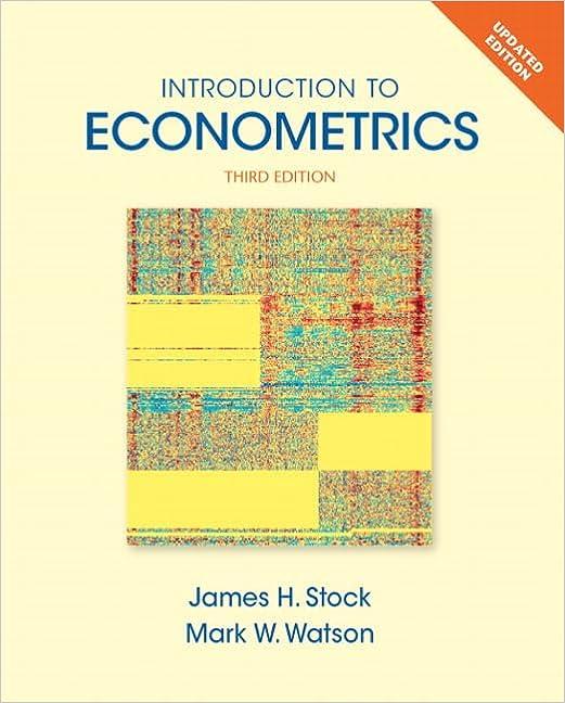 introduction to econometrics update 3rd edition james stock, mark watson 0133486877, 978-0133486872