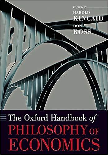 the oxford handbook of philosophy of economics 1st edition harold kincaid, don ross 0190846224, 978-0190846220