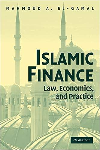 islamic finance law economics and practice 1st edition mahmoud a. el-gamal 0521741262, 978-0521741262