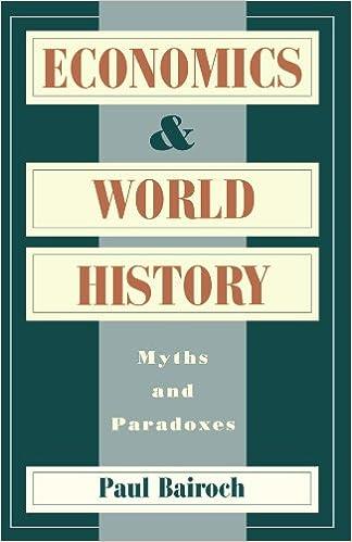 economics and world history myths and paradoxes 1st edition paul bairoch 020236318x, 978-0226034638
