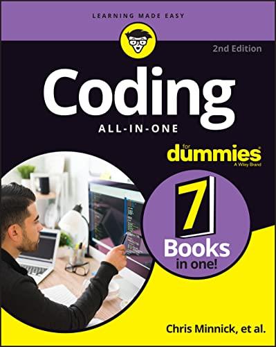coding all-in-one for dummies 2nd edition chris minnick 1119889561, 978-1119889564