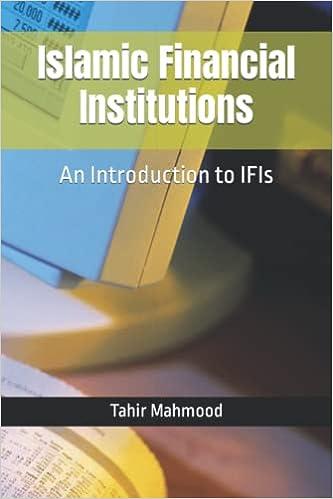 islamic financial institutions an introduction to ifis 1st edition dr. tahir mahmood 8840182055,