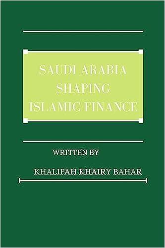 saudi arabia shaping islamic finance 1st edition khalifah khairy bahar 4340891088, 978-4340891085