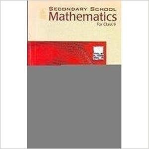 secondary school mathematics for class 9 1st edition r. s. aggarwal, v. aggarwal 817709727x, 978-8177097276