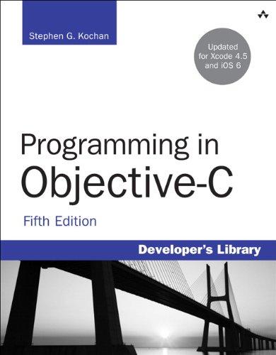 programming in objective c 5th edition stephen g. kochan 032188728x, 978-0321887283