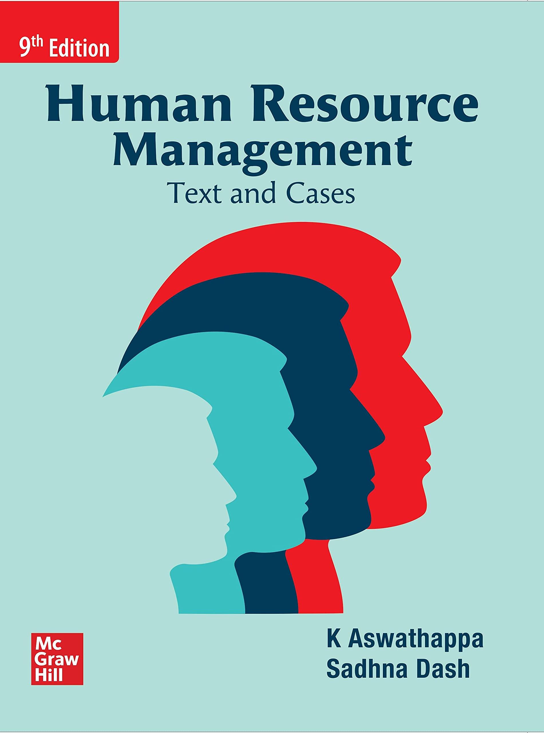 human resource management text and cases 9th edition k. aswathappa, sadhna dash 9354600212, 978-9354600210