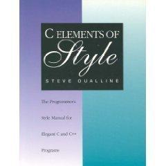 c elements of style the programmers style manual for elegant c and c++ programs 1st edition steve oualline