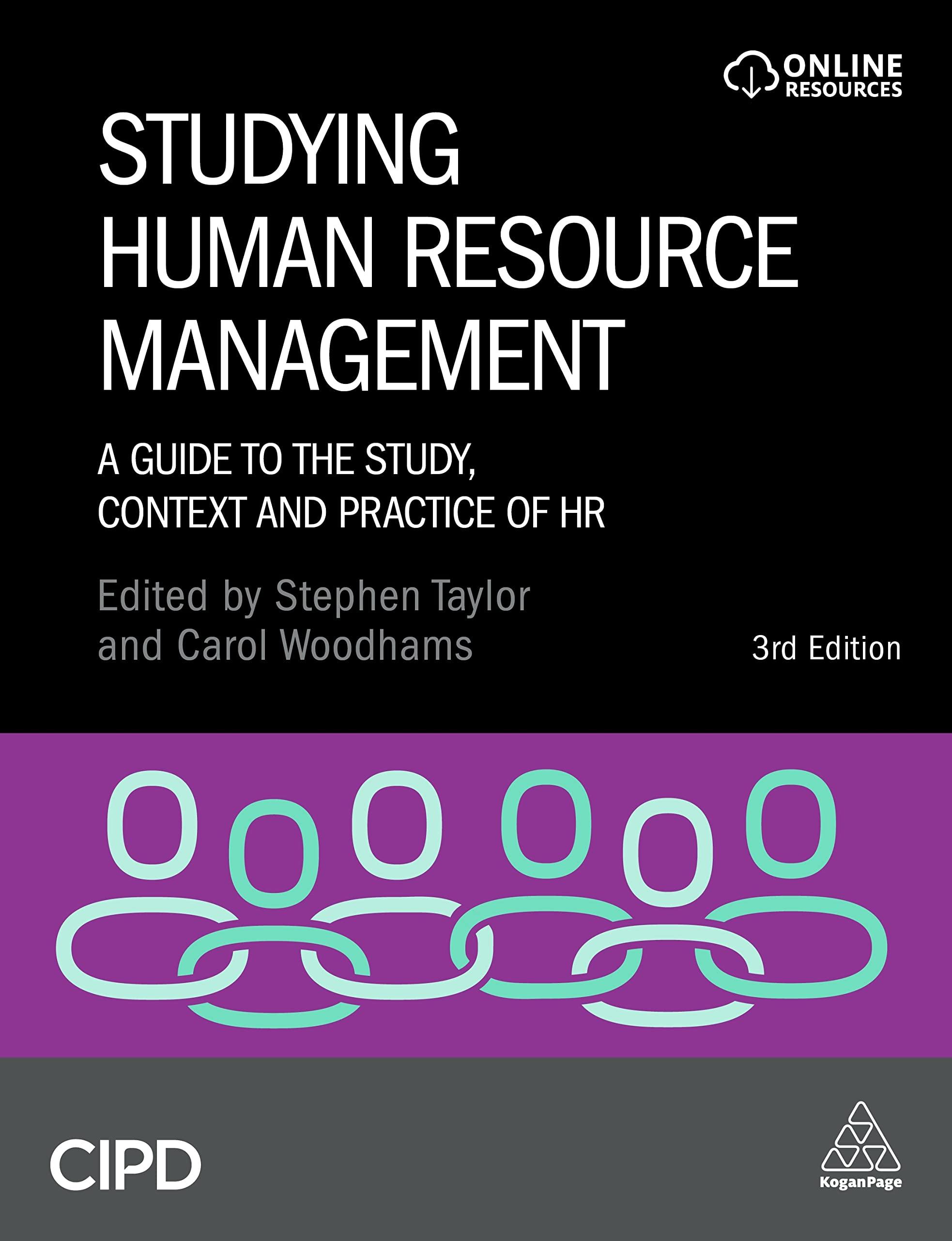 studying human resource management a guide to the study context and practice of hr 3rd edition stephen
