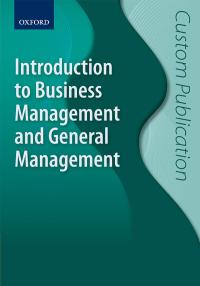 introduction to business and general management custom publication 1st edition john slocum; don hellreigel;