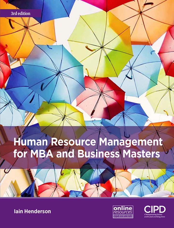 human resource management for mba and business masters 3rd edition iain henderson 1843984423, 9781843984429