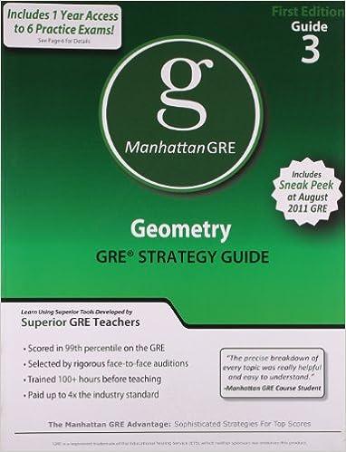 geometry gre strategies guide 1st edition manhattan gre 1935707043, 978-1935707042
