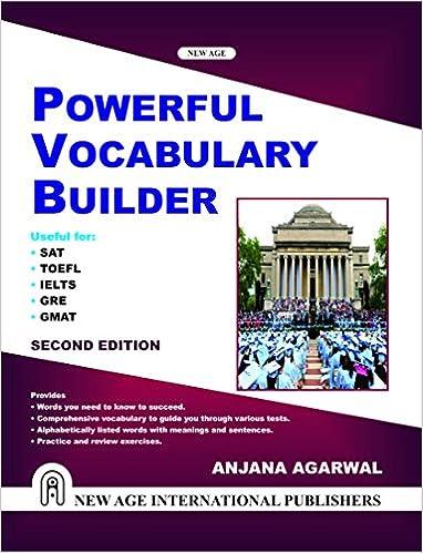 powerful vocabulary builder 2nd edition anjana agarwal 8122440053, 978-8122440058
