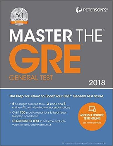 master the gre general test 2018 2018 edition peterson's 0768941830, 978-0768941838
