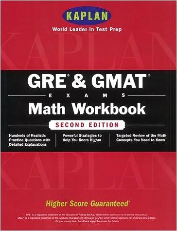 gre and gmat math workbook 2nd edition kaplan 0743202724, 978-0743202725
