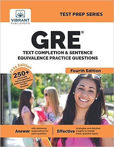 GRE Text Completion And Sentence Equivalence Practice Questions