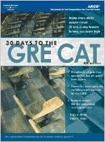 30 daysto gre cat 4th edition arco 0768913438, 978-0768913439