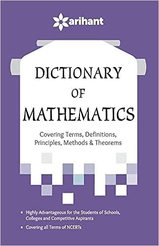 Dictionary Of Mathematics