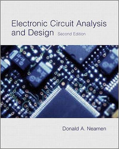 electronic circuit analysis and design 2nd addition donald a. neamen 0071181768, 978-0071181761