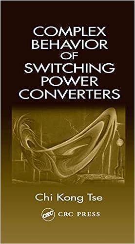 complex behavior of switching power converters 1st edition chi kong tse, muhammad h. rashid 0849318629,