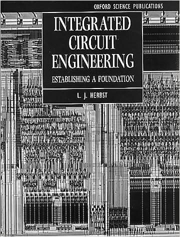 integrated circuit engineering establishing a foundation 1st edition l. j. herbst 0198562780, 978-0198562788