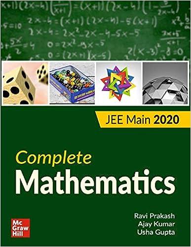 jee main complete mathematics 2020 1st edition ravi praksh, ajay kumar, usha gupta 9353166160, 978-9353166168