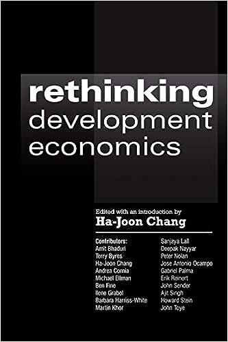 rethinking development economics 1st edition ha-joon chang 1843311100, 978-1843311102